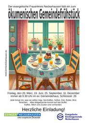 Einladung ökum. Frühstück